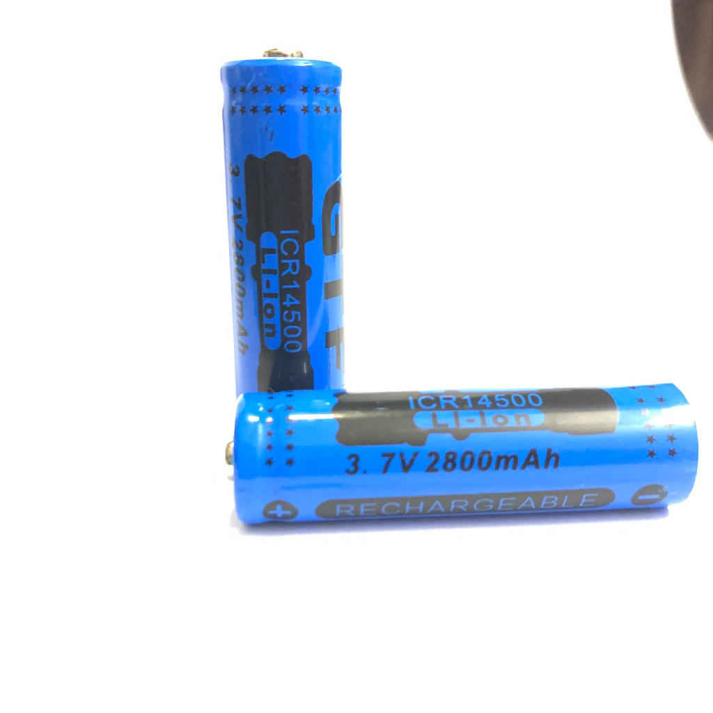 Pin Lithium 14500 dung lượng 2800mah 3.7V sử dụng cho các loại loa bluetooth, micro không dây, máy ảnh, máy bộ đàm....