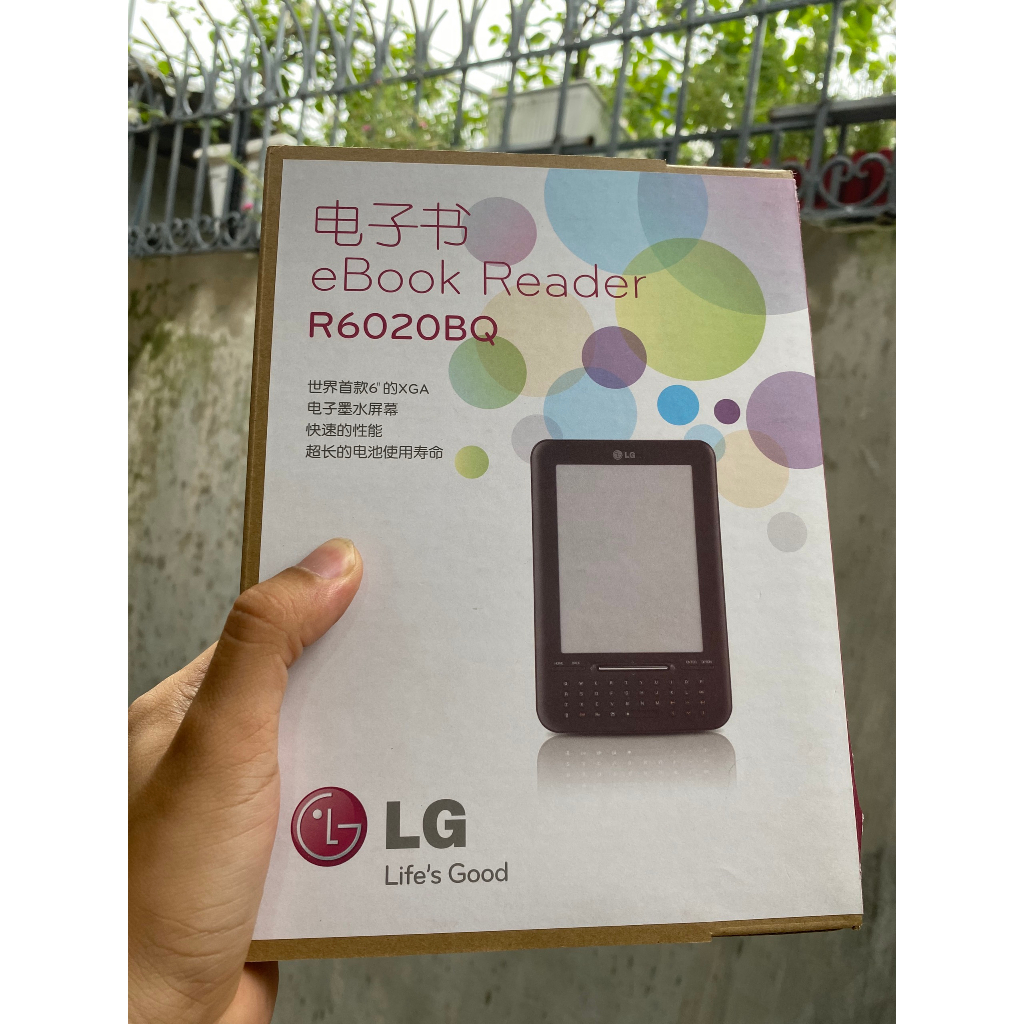 Máy Đọc Sách LG R6020BQ Mới Fullbox Màn Hình HD ( hàng có sẵn -HÀ NỘI)