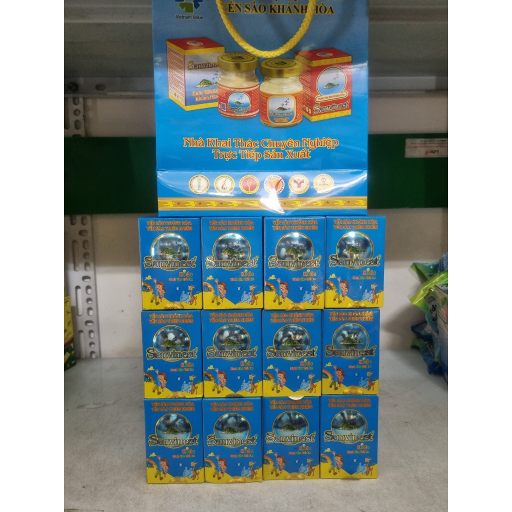 Yến sào Khánh Hoà Sanest Kids dành cho trẻ em.HSD:T5/2024