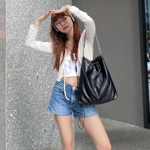 Túi xách Vuông Shop Charis dạng tote tiện dụng thoải mái dùng hàng ngày đi chơi