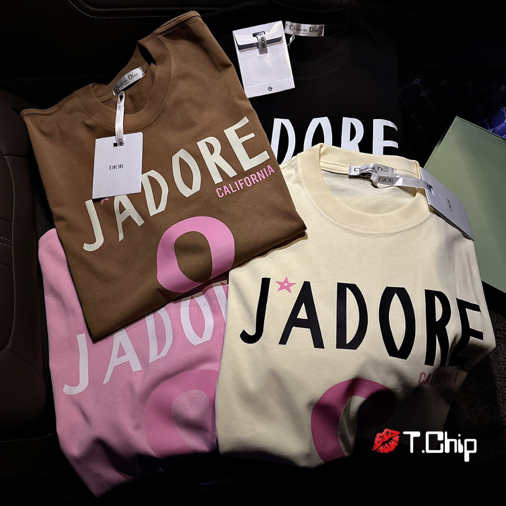 Áo Thun From Rộng Tay Lỡ Jadore 8 Vải Cotton 2 Chiều 100%