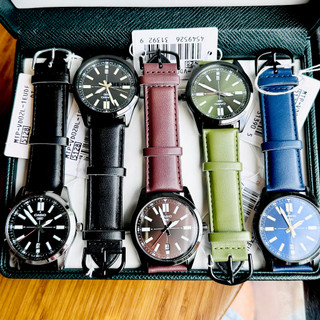 Đồng hồ nam dây da Casio MTP VD02BL