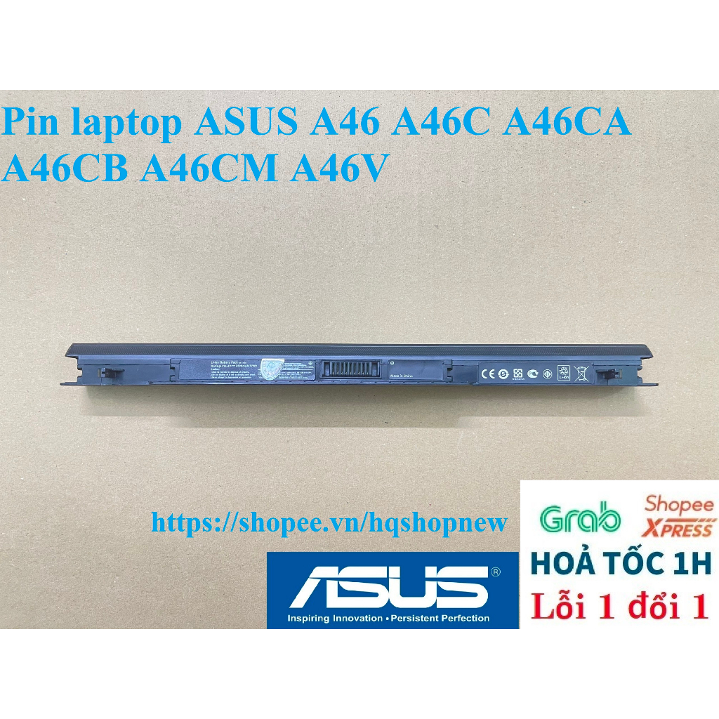 ⚡ Pin laptop ASUS A46 A46C A46CA A46CB A46CM A46V