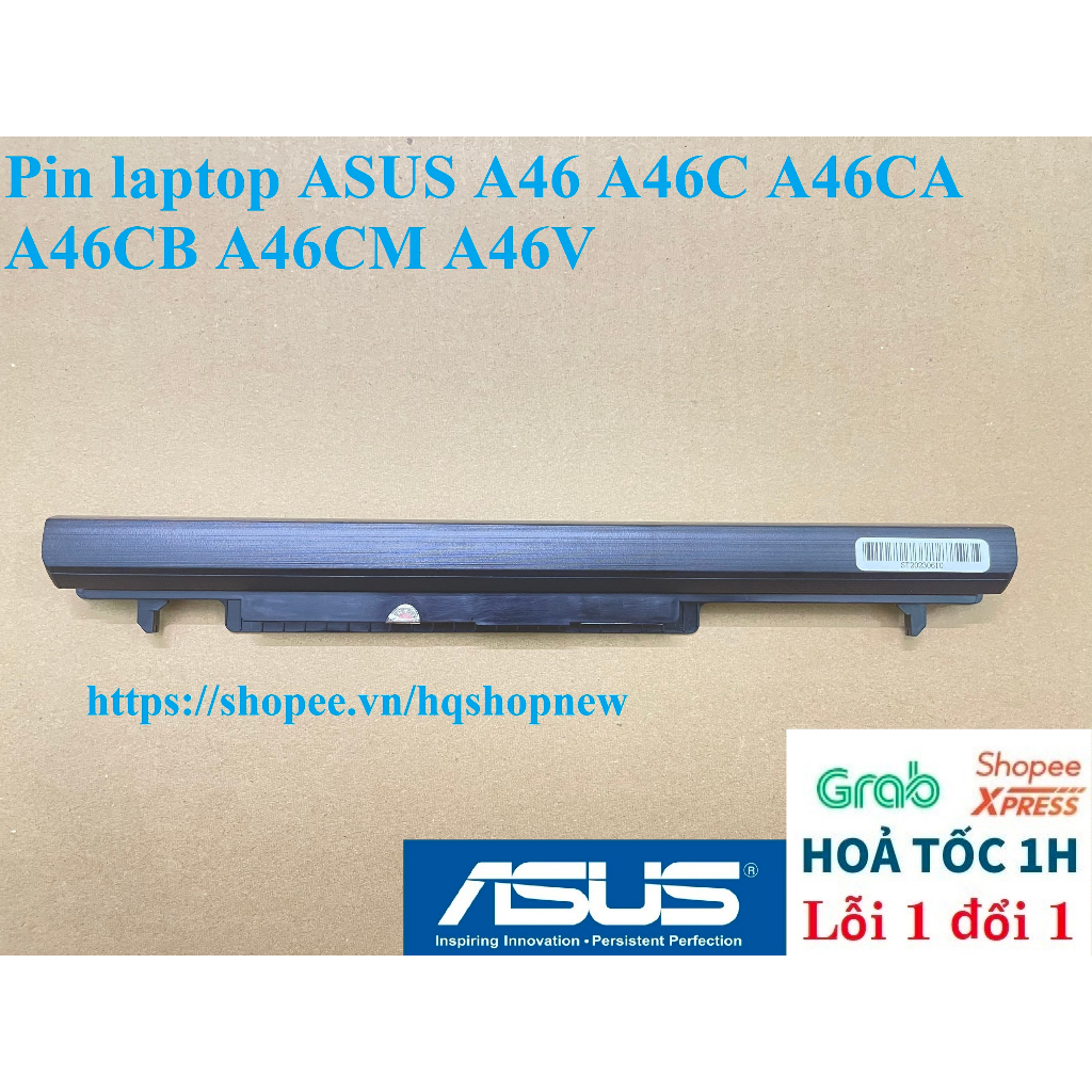 ⚡ Pin laptop ASUS A46 A46C A46CA A46CB A46CM A46V
