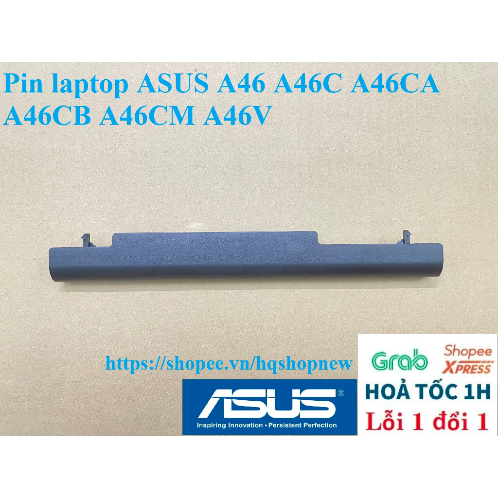 ⚡ Pin laptop ASUS A46 A46C A46CA A46CB A46CM A46V
