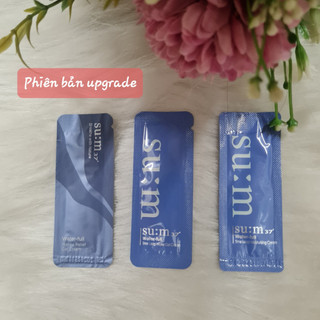 Kem dưỡng cấp nước, giảm mụn, se khít chân lông Sum xanh water full 1ml phiên bản mới