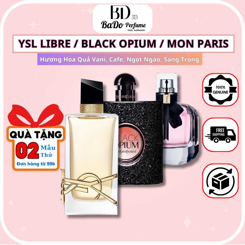 Mẫu thử 10ml YSL Libre / Black Opium / Mon Paris EDP