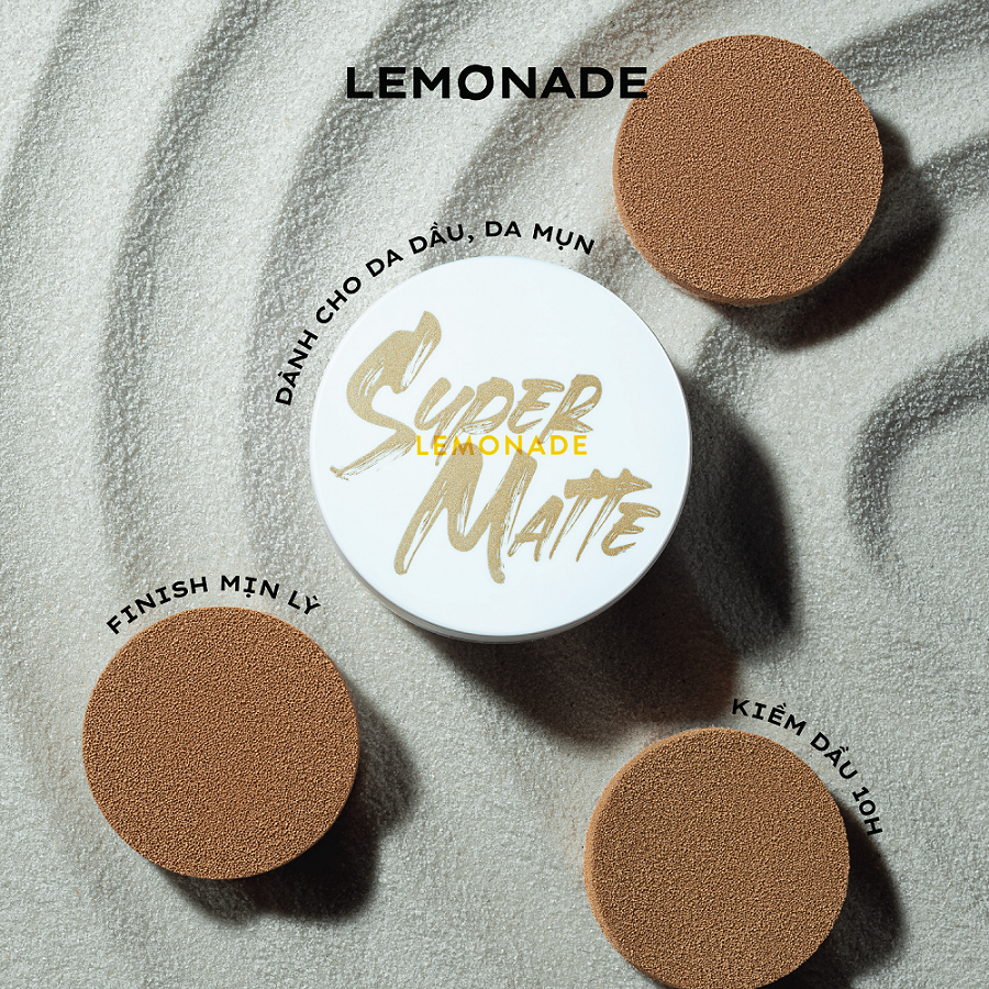 Phấn nước siêu kiềm dầu Lemonade Supermatte Cushion 15g