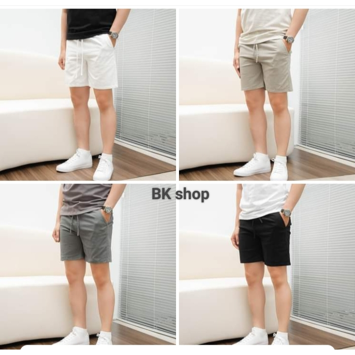 Quần Short Kaki Nam