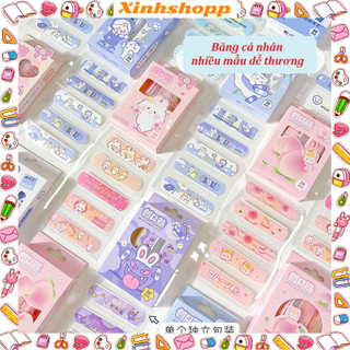 Set 5 miếng băng cá nhân hoạt hình cute
