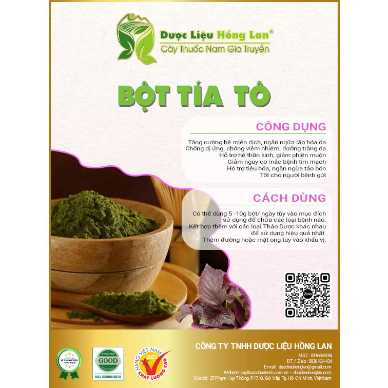 ✅ Bột Tía Tô loại 1 hàng chuẩn Công Ty
