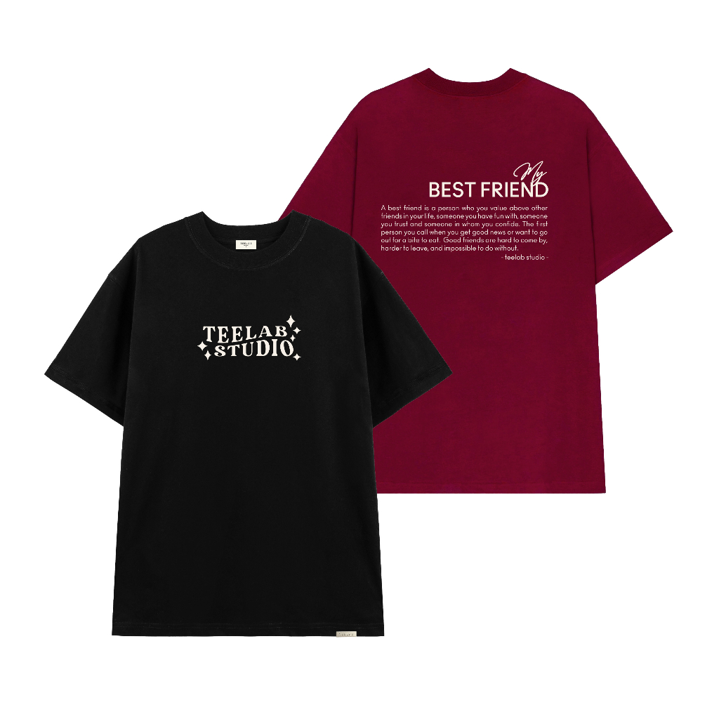 Áo Thun Teelab Local Brand Unisex My Best Friend TS171