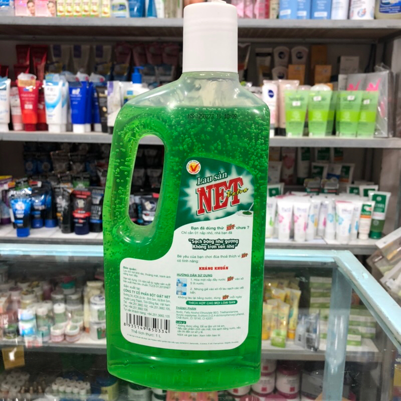 Nước lau sàn NET Extra chai 1 lít