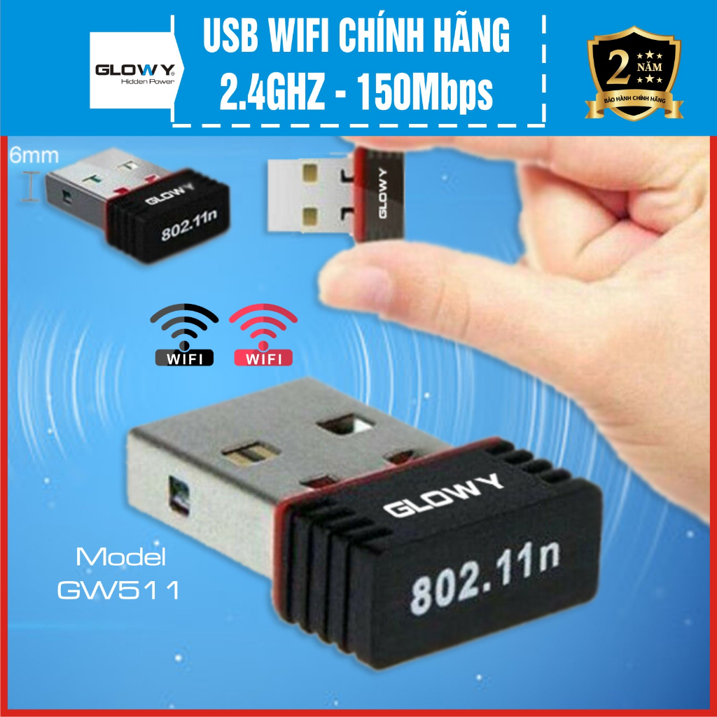 Bộ thuWifi - Bộ phát wifi Glowy/ LB LINK - Chính Hãng - Bảo hành 24 tháng