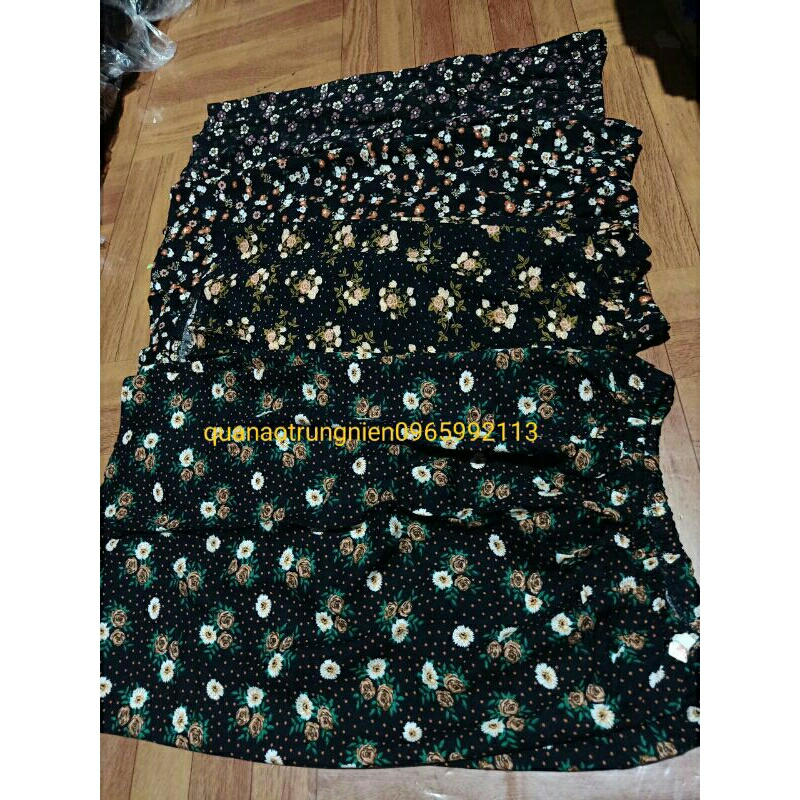 Quần đùi lanh bà già