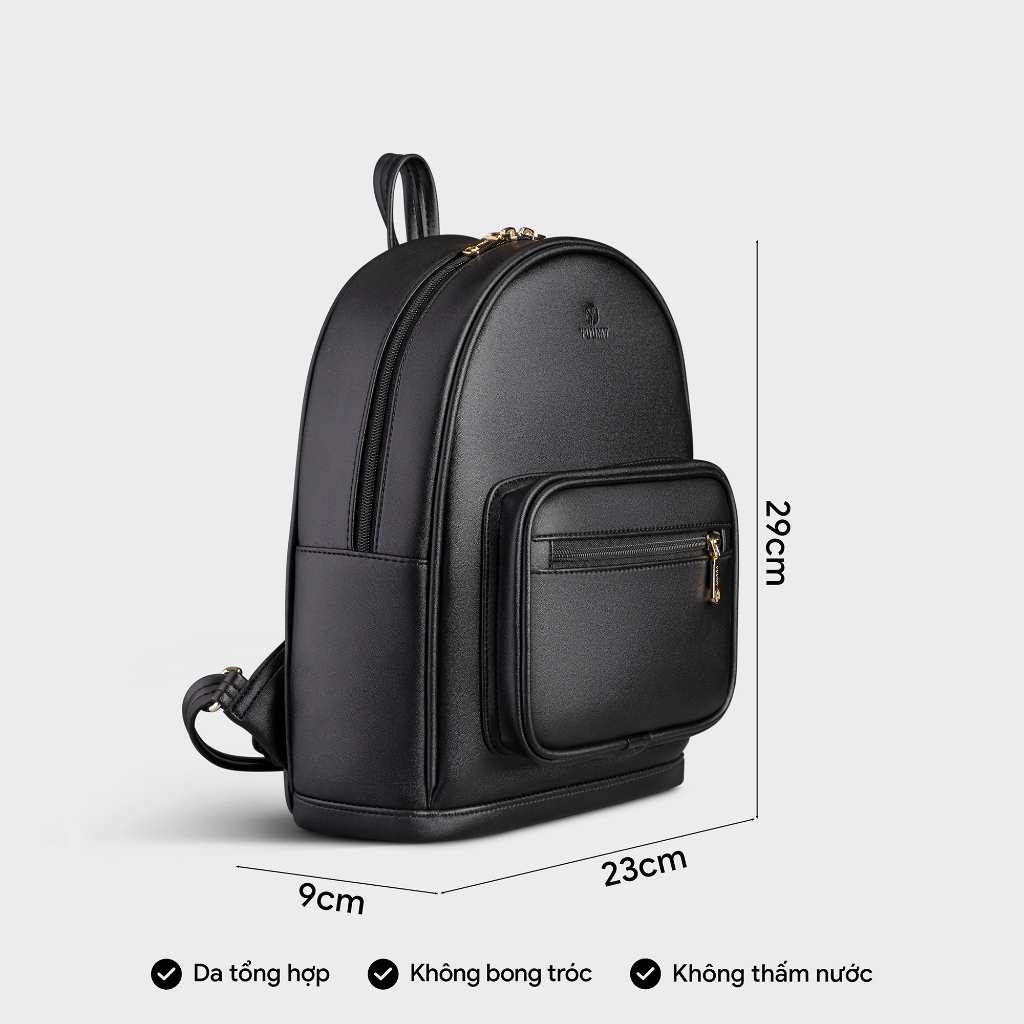 Balo da nữ basic cỡ trung Yuumy Seasand YBA70