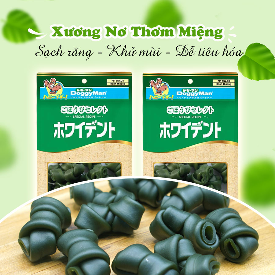 Xương Nơ Thơm Miệng Doggy Man cho chó