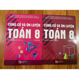 Sách - củng cố và ôn luyện toán 8 tập 1+ tập 2
