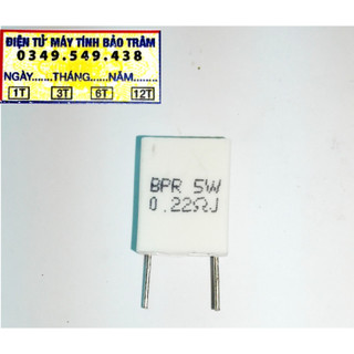 Điện trở sứ 5w 0.22r
