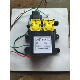 Bộ mô tơ bơm nước bình điện đeo lưng Yinba 12v