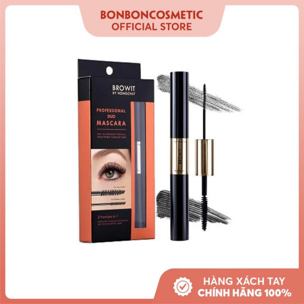 Mascara 2 đầu BROWIT BY NONG CHAT BONBONCOSMETIC