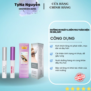 Dưỡng Mi Ngày & Đêm FEG Toàn Diện - Mi dài, Dày