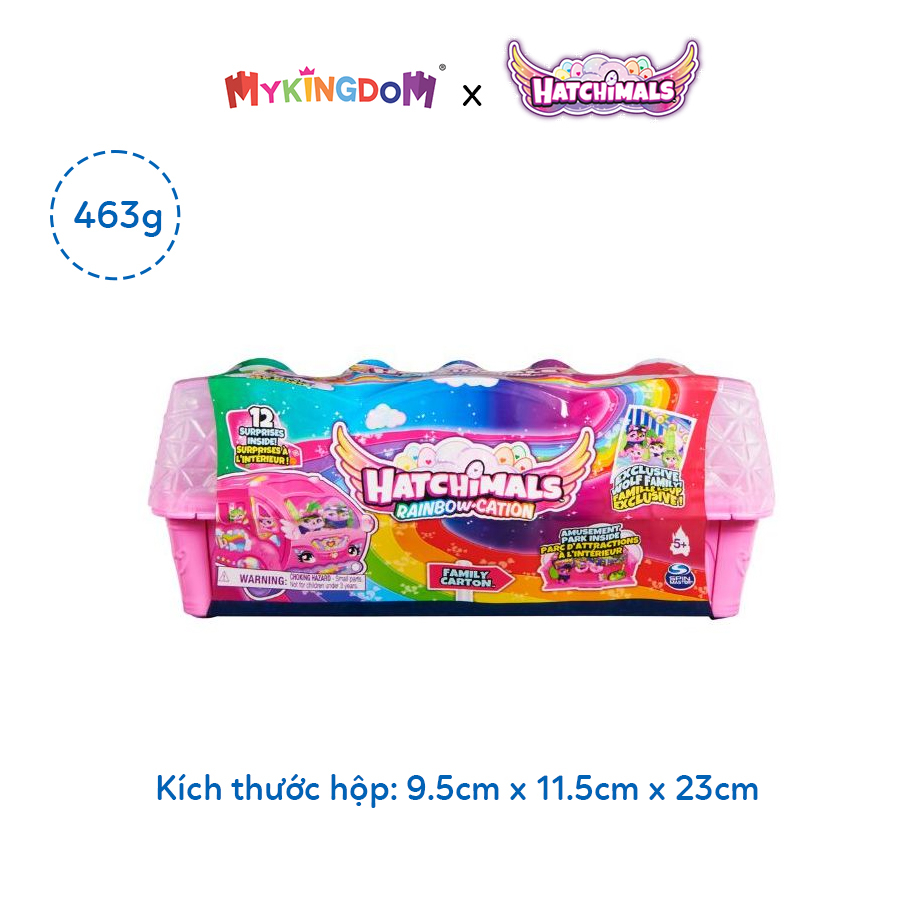 Đồ Chơi HATCHIMALS Khuôn Viên Vui Chơi Gia Đình Sói Hatchimals 6064444