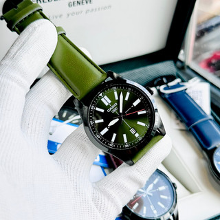 Đồng hồ nam dây da Casio MTP VD02BL