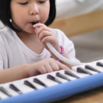Dây thổi của kèn phím melodica melodion 32 và 37 phím dây thổi dài đầu thổi ngắn