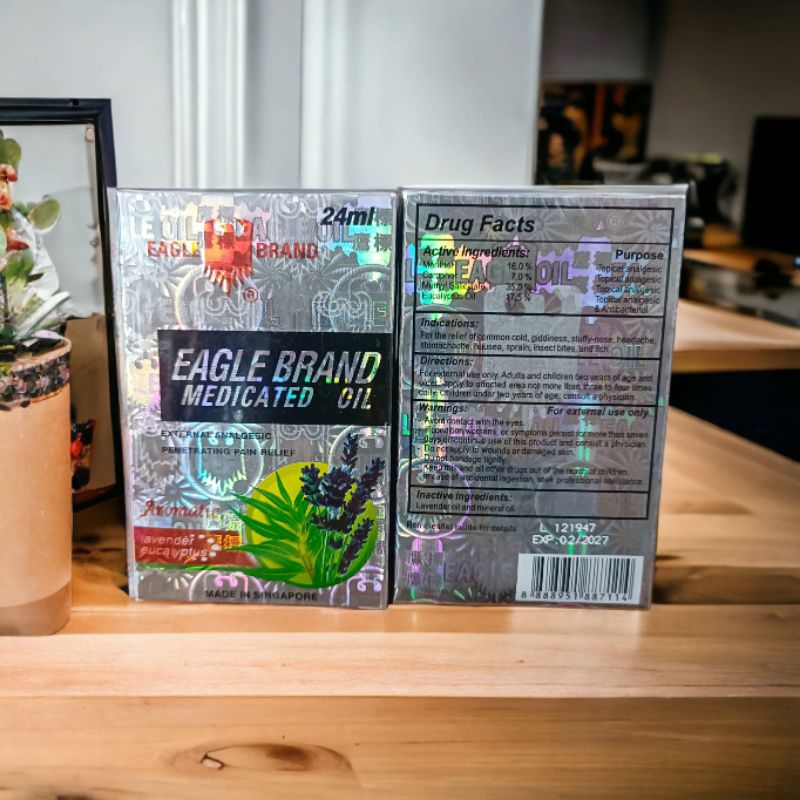 DẦU GIÓ Ó  TRẮNG 24ML SINGAPORE