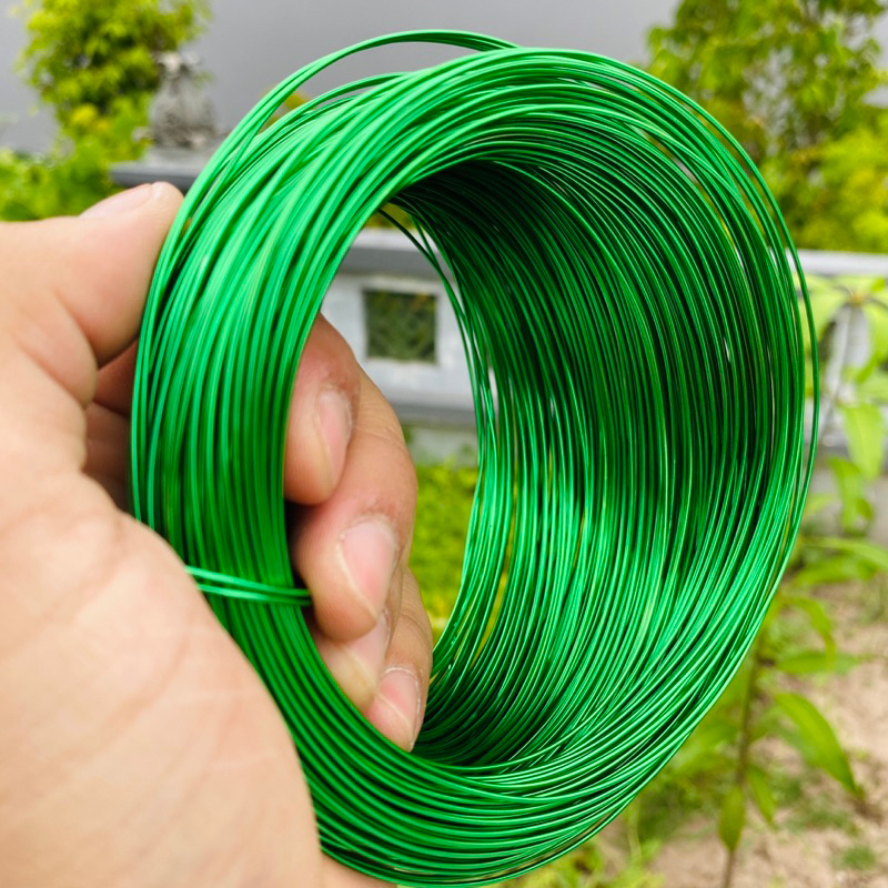 Dây nhôm mạ màu làm bonsai handmade, cuộn 100Gr Size 1mm sieure