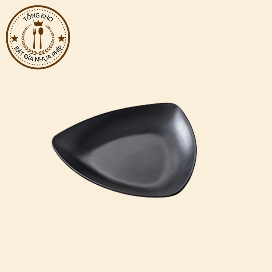 Đĩa tam giác 100% nhựa melamine giá rẻ