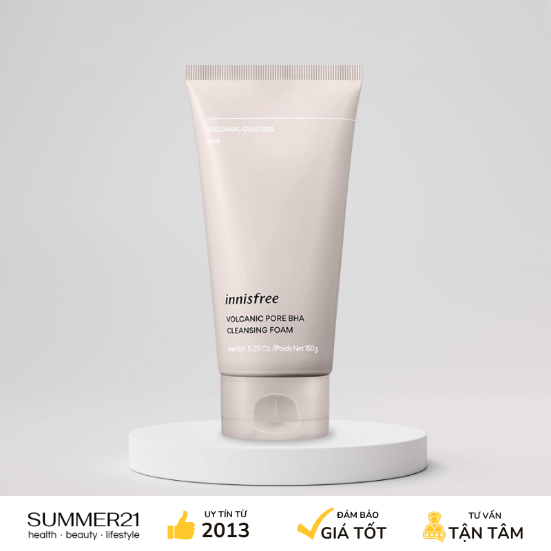 Sửa Rửa Mặt INNISFREE VOLCANIC PORE BHA CLEANSING FOAM 150G (MẪU MỚI)
