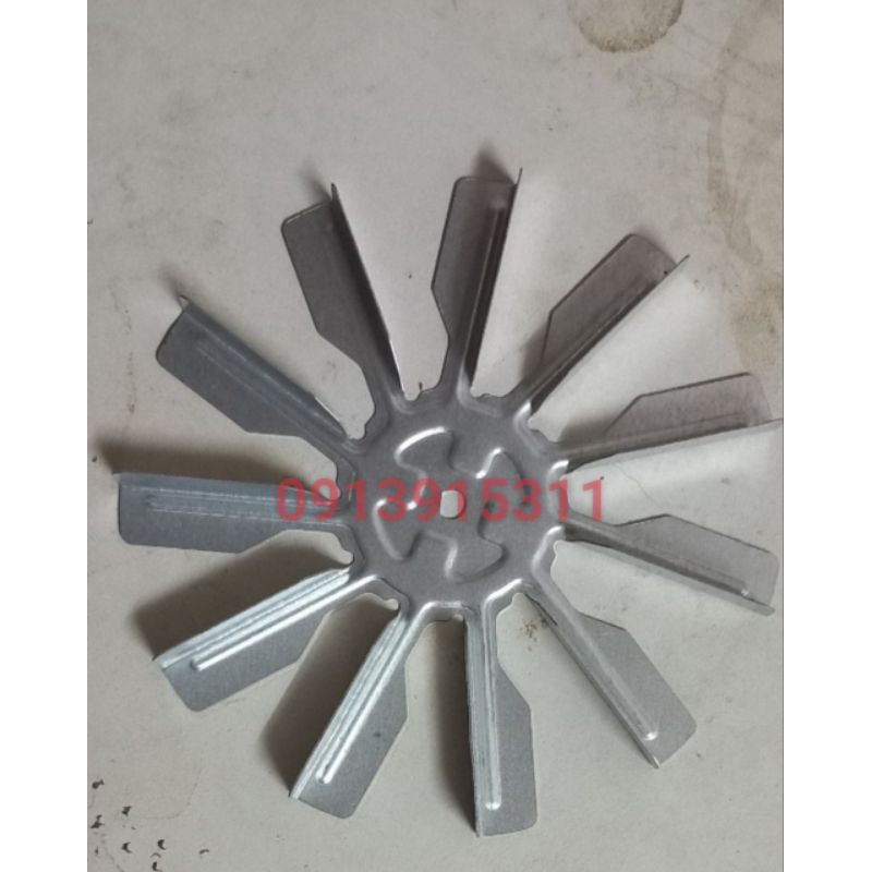 Cánh quạt tản nhiệt lò nướng thủy tinh ,nồi chiên không dầu dài 13.5cm