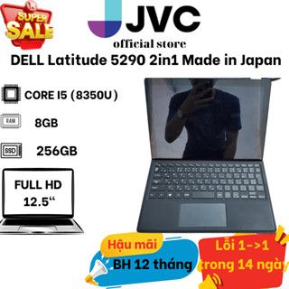 Laptop giá rẻ Dell Latitude 5290 2in1 Cảm ứng Core i5-8350U RAM 8GB SSD 256GB 12.3inch