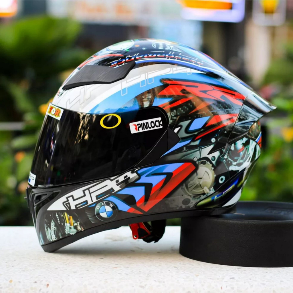 Tem dán mũ bảo hiểm fullface - HP4 - 07