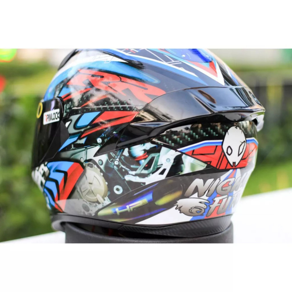 Tem dán mũ bảo hiểm fullface - HP4 - 07