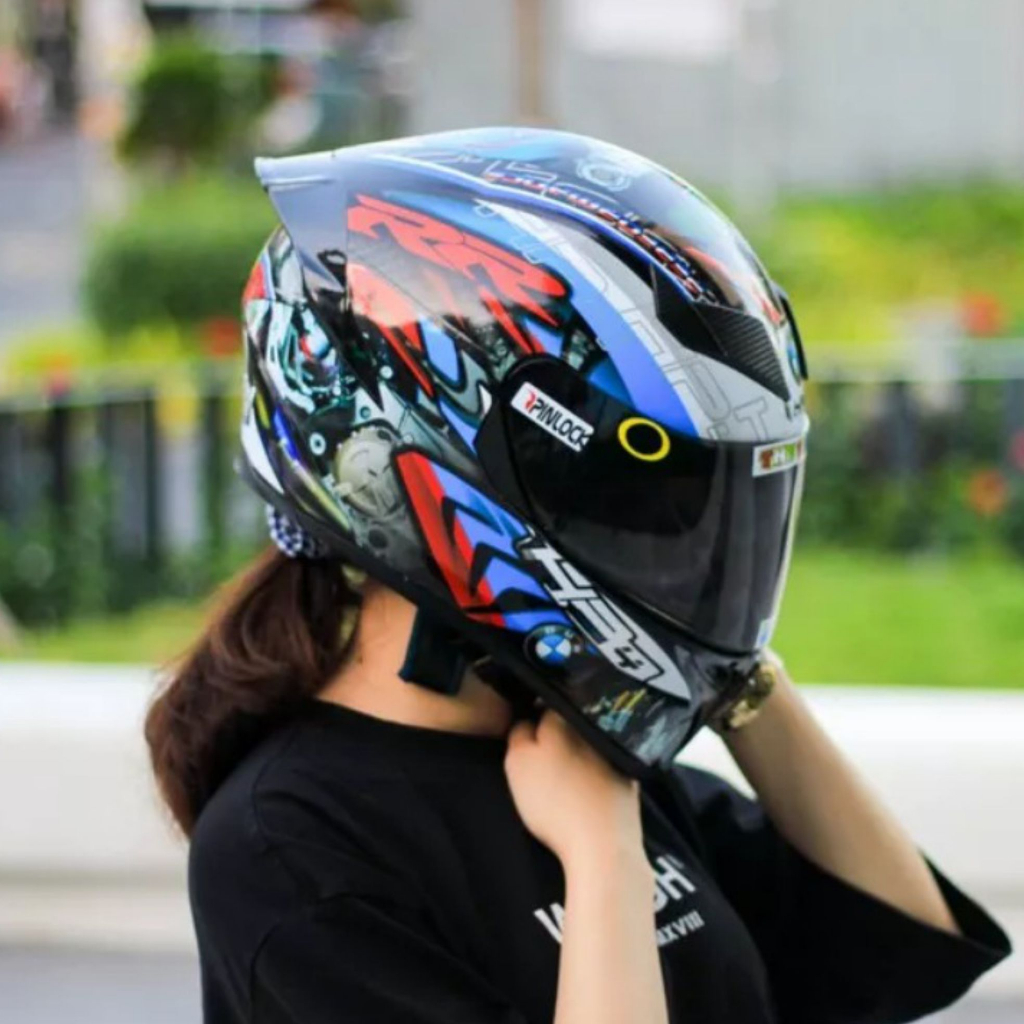 Tem dán mũ bảo hiểm fullface - HP4 - 07