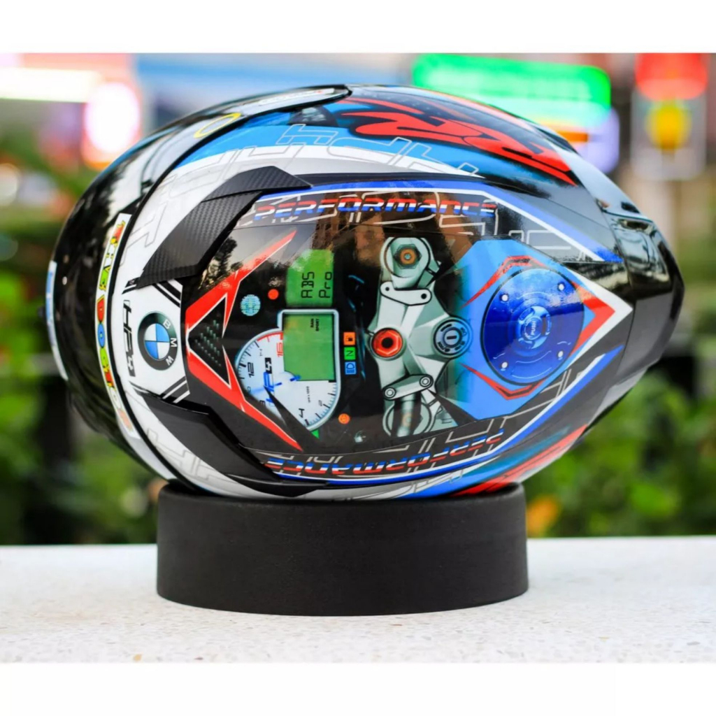 Tem dán mũ bảo hiểm fullface - HP4 - 07