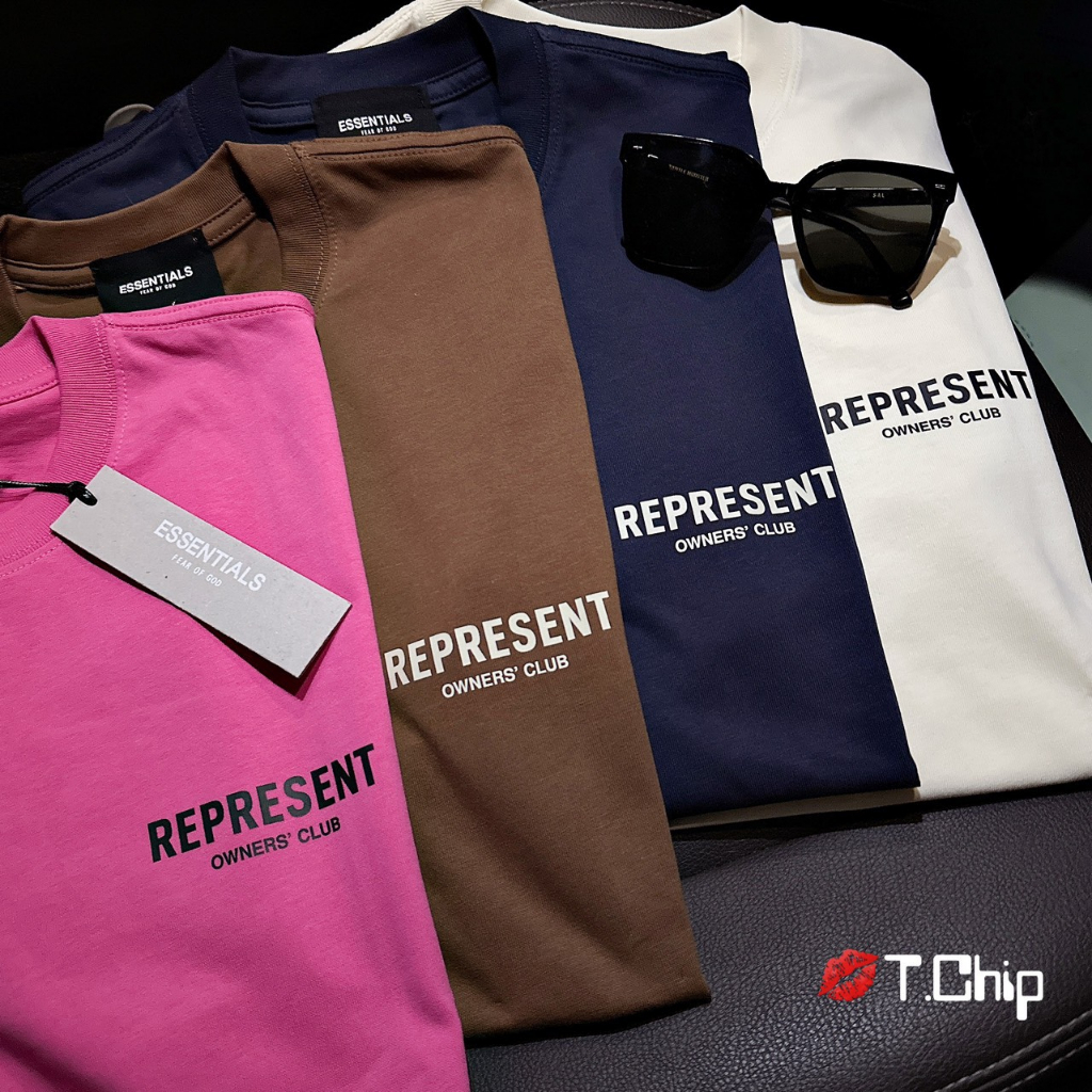 Áo Thun  From Rộng Tay Lỡ REPRESENT Vải Cotton 2 Chiều Cao Cấp