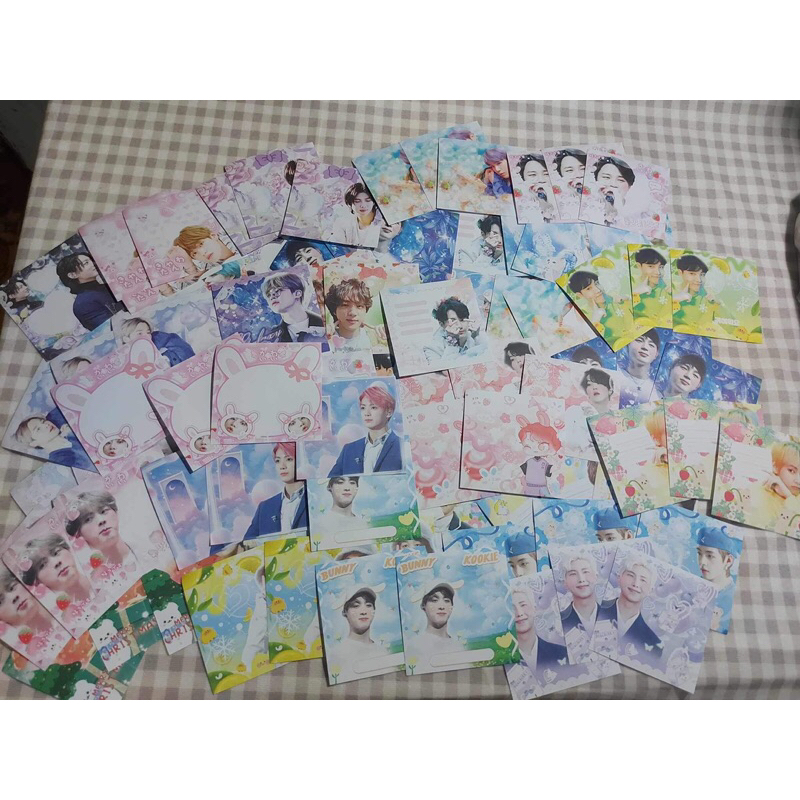 BOX MIX GIẤY GHI CHÚ BTS