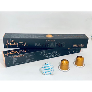 Cà phê viên nén (khử cafein) Decaf