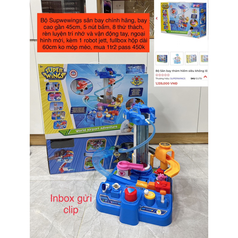 THANH LÝ ĐỒ CHƠI SUPERWINGS, PAW PATROL CHÍNH HÃNG FULLBOX