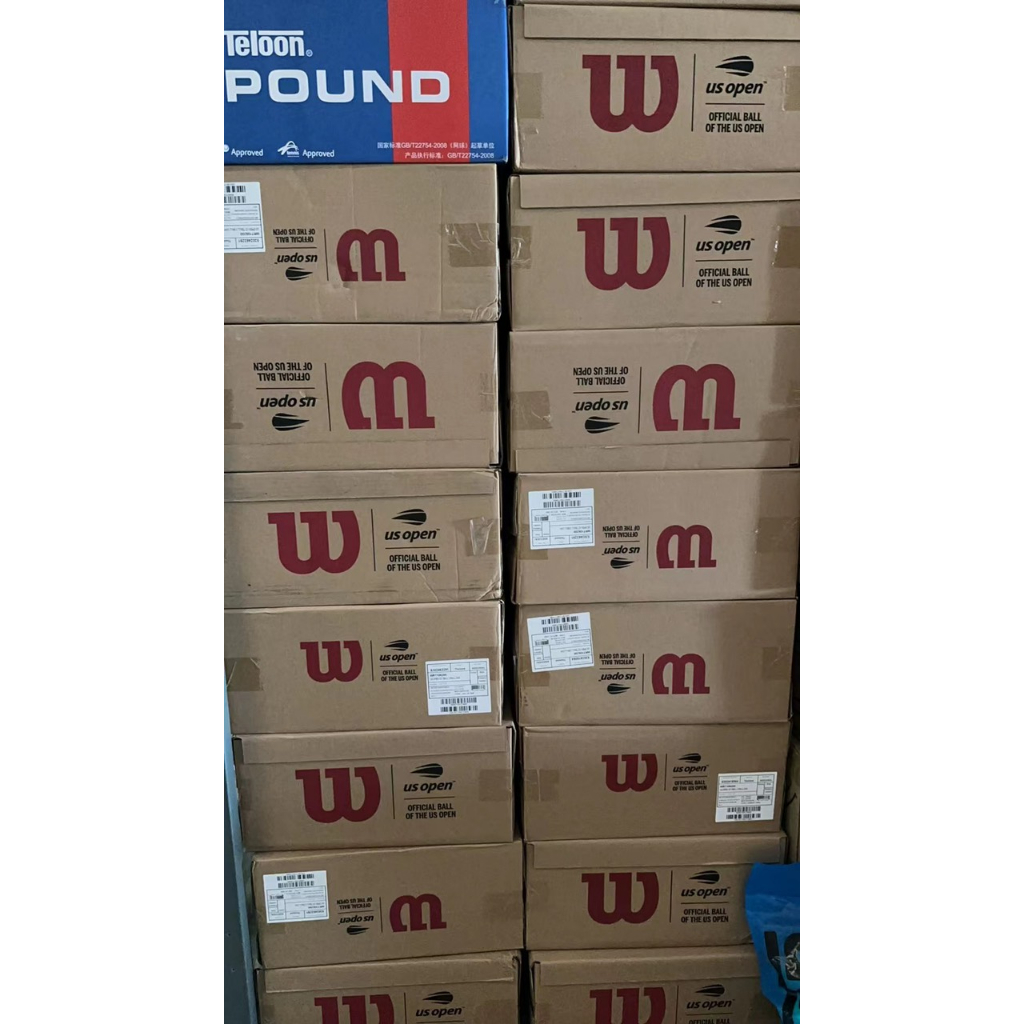 BÓNG TENNIS WILSON US ĐEN HỘP 3 BÓNG