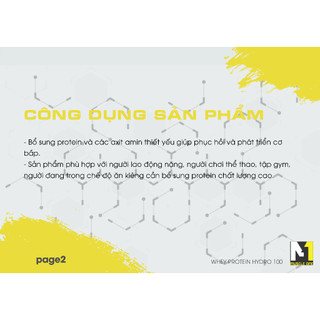 Whey protein giảm mỡ tăng cơ, whey protein hydro 100 (combo 2 túi+ quà tặng)