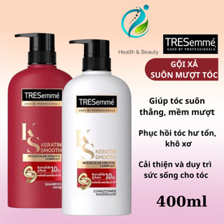 Combo bộ đôi dầu gội xả tresemme keratin smooth 400ml thái lan