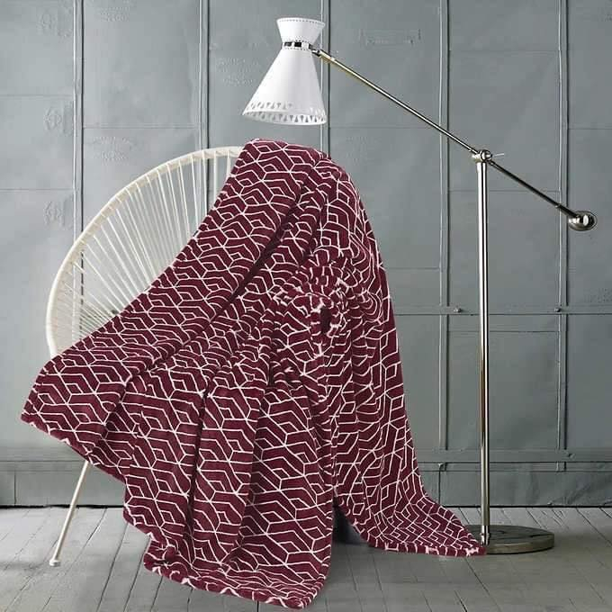 Chăn mền Moonte & Jardin Luxury Collection Ultra Plush Throw mẫu mới size 152 x 177cm