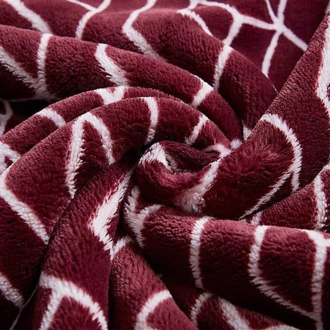 Chăn mền Moonte & Jardin Luxury Collection Ultra Plush Throw mẫu mới size 152 x 177cm