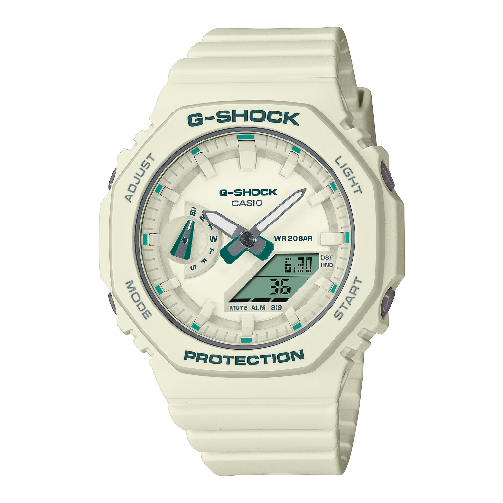 Đồng hồ casio nữ dây nhựa GSHOCK GMA-S2100GA-7ADR chính hãng