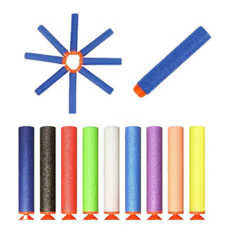 Đồ Chơi Trẻ Em: 10 Viên Đạn Xốp Nerf Đầu Dính(Hit) Và Đầu Tròn